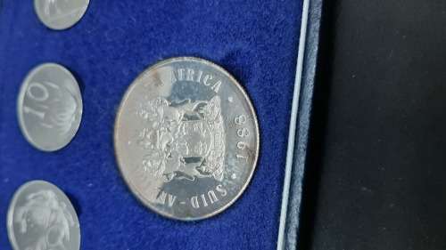 1988 RSA Short Proof Set 2 x Silver R1